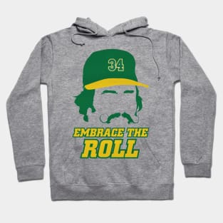 Rollie Fingers Oakland Silhouette Hoodie